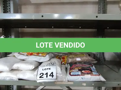 LOTE 214 - 01 LOTE COM GRANDE QUANTIDADE DE SUBSTRATOS PARA PLANTAS. (NO ESTADO) ATENÇÃO! FAZER A VISITAÇÃO ANTES DE ARREMATAR, NÃO SABEMOS SE FUNCIONA, LEILÃO NÃO TEM GARANTIA E NEM DEVOLUÇÃO, SUJEITO A POSSÍVEIS AVARIAS VISÍVEIS/OCULTAS E/OU AUSÊNCIA DE COMPONENTES.
