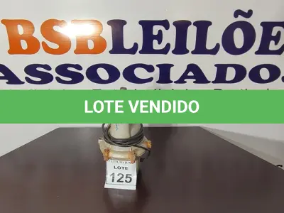 LOTE 125 - 01 BOMBA D’ÁGUA. (NO ESTADO) ATENÇÃO! FAZER A VISITAÇÃO ANTES DE ARREMATAR, NÃO SABEMOS SE FUNCIONA, LEILÃO NÃO TEM GARANTIA E NEM DEVOLUÇÃO, SUJEITO A POSSÍVEIS AVARIAS VISÍVEIS/OCULTAS E/OU AUSÊNCIA DE COMPONENTES.