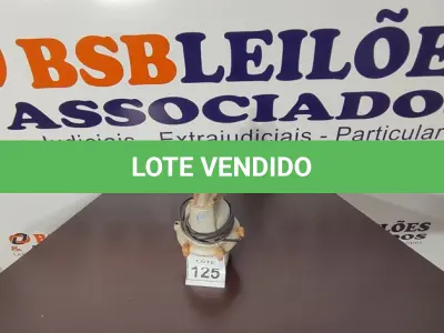 LOTE 125 - 01 BOMBA D’ÁGUA. (NO ESTADO) ATENÇÃO! FAZER A VISITAÇÃO ANTES DE ARREMATAR, NÃO SABEMOS SE FUNCIONA, LEILÃO NÃO TEM GARANTIA E NEM DEVOLUÇÃO, SUJEITO A POSSÍVEIS AVARIAS VISÍVEIS/OCULTAS E/OU AUSÊNCIA DE COMPONENTES.