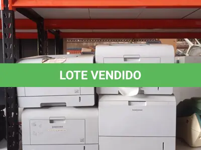 LOTE 327 - 04 IMPRESSORAS SENDO 03 ML-3471ND E 01 ML-3561ND MARCA SAMSUNG. (NO ESTADO) ATENÇÃO! FAZER A VISITAÇÃO ANTES DE ARREMATAR, NÃO SABEMOS SE FUNCIONA. LEILÃO NÃO TEM GARANTIA E NEM DEVOLUÇÃO, SUJEITO A POSSÍVEIS AVARIAS VISÍVEIS/OCULTAS E/OU AUSÊNCIA DE COMPONENTES.