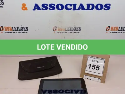 LOTE 155 - 01 TABLET SEM FONTE COM CASE MARCA POSITIVO. (NO ESTADO) ATENÇÃO! FAZER A VISITAÇÃO ANTES DE ARREMATAR, NÃO SABEMOS SE FUNCIONA, LEILÃO NÃO TEM GARANTIA E NEM DEVOLUÇÃO, SUJEITO A POSSÍVEIS AVARIAS VISÍVEIS/OCULTAS E/OU AUSÊNCIA DE COMPONENTES.