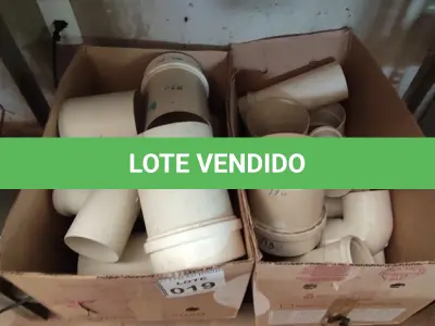 LOTE 019 - 01 LOTE COM VÁRIAS CONEXÕES HIDRÁULICAS MEDIDAS DIVERSAS. (NO ESTADO) ATENÇÃO! FAZER A VISITAÇÃO ANTES DE ARREMATAR, NÃO SABEMOS SE FUNCIONA, LEILÃO NÃO TEM GARANTIA E NEM DEVOLUÇÃO, SUJEITO A POSSÍVEIS AVARIAS VISÍVEIS/OCULTAS E/OU AUSÊNCIA DE COMPONENTES.
