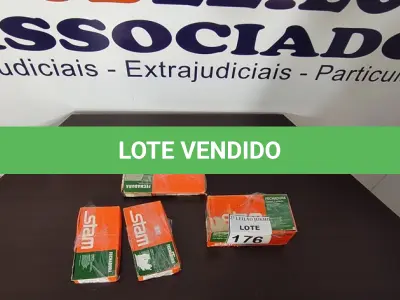 LOTE 176 - 04 FECHADURAS MODELOS DIFERENTES MARCA STAM. (NO ESTADO) ATENÇÃO! FAZER A VISITAÇÃO ANTES DE ARREMATAR, NÃO SABEMOS SE FUNCIONA, LEILÃO NÃO TEM GARANTIA E NEM DEVOLUÇÃO, SUJEITO A POSSÍVEIS AVARIAS VISÍVEIS/OCULTAS E/OU AUSÊNCIA DE COMPONENTES.