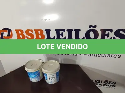 LOTE 172 - 02 GALÕES DE TINTA PISO COM 3,6L CADA NAS CORES AZUL E VERMELHO PISO MARCA PREMIER. (NO ESTADO) ATENÇÃO! FAZER A VISITAÇÃO ANTES DE ARREMATAR, NÃO SABEMOS SE FUNCIONA, LEILÃO NÃO TEM GARANTIA E NEM DEVOLUÇÃO, SUJEITO A POSSÍVEIS AVARIAS VISÍVEIS/OCULTAS E/OU AUSÊNCIA DE COMPONENTES.