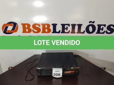 LOTE 206 - 01 TOCA CD MODELO PD-D2700 MARCA TEAK. (NO ESTADO) ATENÇÃO! FAZER A VISITAÇÃO ANTES DE ARREMATAR, NÃO SABEMOS SE FUNCIONA, LEILÃO NÃO TEM GARANTIA E NEM DEVOLUÇÃO, SUJEITO A POSSÍVEIS AVARIAS VISÍVEIS/OCULTAS E/OU AUSÊNCIA DE COMPONENTES.