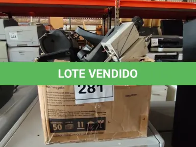 LOTE 281 - 01 LOTE COM VÁRIAS CÂMERAS DE SEGURANÇA MARCA E MODELOS DIVERSOS. (NO ESTADO) ATENÇÃO! FAZER A VISITAÇÃO ANTES DE ARREMATAR, NÃO SABEMOS SE FUNCIONA, LEILÃO NÃO TEM GARANTIA E NEM DEVOLUÇÃO, SUJEITO A POSSÍVEIS AVARIAS VISÍVEIS/OCULTAS E/OU AUSÊNCIA DE COMPONENTES.