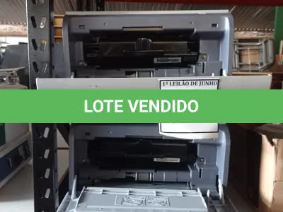 LOTE 352 - 02 IMPRESSORAS ML-3471ND MARCA SAMSUNG. (NO ESTADO) ATENÇÃO! FAZER A VISITAÇÃO ANTES DE ARREMATAR, NÃO SABEMOS SE FUNCIONA. LEILÃO NÃO TEM GARANTIA E NEM DEVOLUÇÃO, SUJEITO A POSSÍVEIS AVARIAS VISÍVEIS/OCULTAS E/OU AUSÊNCIA DE COMPONENTES.