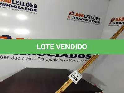 LOTE 056 - 05 VARAS DE BAMBU. (NO ESTADO) ATENÇÃO! FAZER A VISITAÇÃO ANTES DE ARREMATAR, NÃO SABEMOS SE FUNCIONA, LEILÃO NÃO TEM GARANTIA E NEM DEVOLUÇÃO, SUJEITO A POSSÍVEIS AVARIAS VISÍVEIS/OCULTAS E/OU AUSÊNCIA DE COMPONENTES.