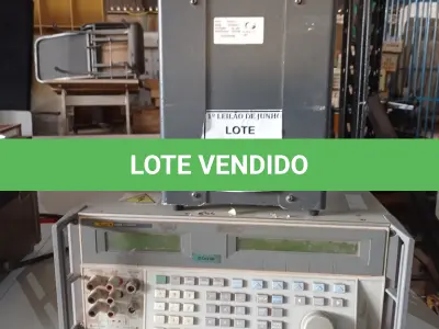 LOTE 361 - 01 IMPRESSORA MATRICIAL DE IMPACTO E 01 CALIBRADOR MULTIPRODUTO FLUKE 5500. (NO ESTADO) ATENÇÃO! FAZER A VISITAÇÃO ANTES DE ARREMATAR, NÃO SABEMOS SE FUNCIONA. LEILÃO NÃO TEM GARANTIA E NEM DEVOLUÇÃO, SUJEITO A POSSÍVEIS AVARIAS VISÍVEIS/OCULTAS E/OU AUSÊNCIA DE COMPONENTES.