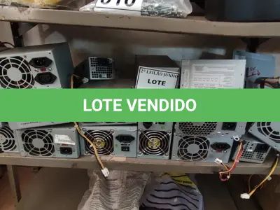 LOTE 011 - 01 LOTE COM GRANDE QUANTIDADE DE FONTES PARA PC DIVERSOS MODELOS. (NO ESTADO) ATENÇÃO! FAZER A VISITAÇÃO ANTES DE ARREMATAR, NÃO SABEMOS SE FUNCIONA, LEILÃO NÃO TEM GARANTIA E NEM DEVOLUÇÃO, SUJEITO A POSSÍVEIS AVARIAS VISÍVEIS/OCULTAS E/OU AUSÊNCIA DE COMPONENTES.