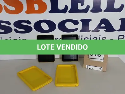 LOTE 316 - 02 TABLETS MARCA CCE. (NO ESTADO) ATENÇÃO! FAZER A VISITAÇÃO ANTES DE ARREMATAR, NÃO SABEMOS SE FUNCIONA, LEILÃO NÃO TEM GARANTIA E NEM DEVOLUÇÃO, SUJEITO A POSSÍVEIS AVARIAS VISÍVEIS/OCULTAS E/OU AUSÊNCIA DE COMPONENTES.