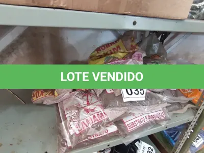 LOTE 035 - 01 LOTE COM GRANDE QUANTIDADE DE SUBSTRATO PARA PLANTAS. (NO ESTADO) ATENÇÃO! FAZER A VISITAÇÃO ANTES DE ARREMATAR, NÃO SABEMOS SE FUNCIONA, LEILÃO NÃO TEM GARANTIA E NEM DEVOLUÇÃO, SUJEITO A POSSÍVEIS AVARIAS VISÍVEIS/OCULTAS E/OU AUSÊNCIA DE COMPONENTES.