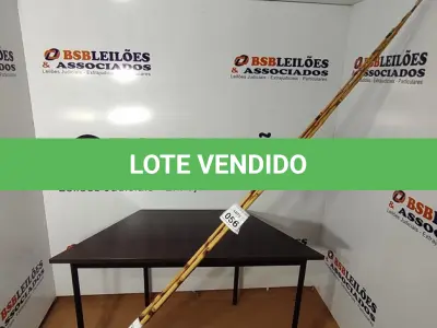 LOTE 056 - 05 VARAS DE BAMBU. (NO ESTADO) ATENÇÃO! FAZER A VISITAÇÃO ANTES DE ARREMATAR, NÃO SABEMOS SE FUNCIONA, LEILÃO NÃO TEM GARANTIA E NEM DEVOLUÇÃO, SUJEITO A POSSÍVEIS AVARIAS VISÍVEIS/OCULTAS E/OU AUSÊNCIA DE COMPONENTES.