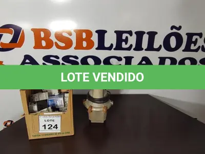 LOTE 124 - 01 LOTE COM DISJUNTORES TAMANHOS DIVERSOS. (NO ESTADO) ATENÇÃO! FAZER A VISITAÇÃO ANTES DE ARREMATAR, NÃO SABEMOS SE FUNCIONA, LEILÃO NÃO TEM GARANTIA E NEM DEVOLUÇÃO, SUJEITO A POSSÍVEIS AVARIAS VISÍVEIS/OCULTAS E/OU AUSÊNCIA DE COMPONENTES.