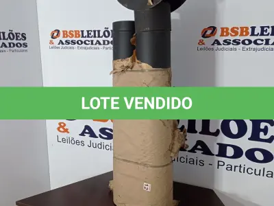 LOTE 644 - 01 CHAMINÉ PARA FOGÃO A LENHA.  (NO ESTADO) ATENÇÃO! FAZER A VISITAÇÃO ANTES DE ARREMATAR, NÃO SABEMOS SE FUNCIONA, LEILÃO NÃO TEM GARANTIA E NEM DEVOLUÇÃO, SUJEITO A POSSÍVEIS AVARIAS VISÍVEIS/OCULTAS E/OU AUSÊNCIA DE COMPONENTES.