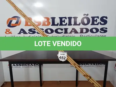 LOTE 452 - 05 VARAS DE BAMBO. (NO ESTADO) ATENÇÃO! FAZER A VISITAÇÃO ANTES DE ARREMATAR, NÃO SABEMOS SE FUNCIONA, LEILÃO NÃO TEM GARANTIA E NEM DEVOLUÇÃO, SUJEITO A POSSÍVEIS AVARIAS VISÍVEIS/OCULTAS E/OU AUSÊNCIA DE COMPONENTES.