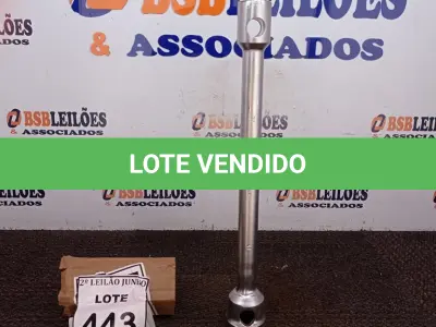 LOTE 443 - 01 CHAVE DE CATRACA TAMANHO 41/21. (NO ESTADO) ATENÇÃO! FAZER A VISITAÇÃO ANTES DE ARREMATAR, NÃO SABEMOS SE FUNCIONA, LEILÃO NÃO TEM GARANTIA E NEM DEVOLUÇÃO, SUJEITO A POSSÍVEIS AVARIAS VISÍVEIS/OCULTAS E/OU AUSÊNCIA DE COMPONENTES.