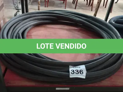 LOTE 336 - 01 ROLO DE MANGUEIRA PARA IRRIGAÇÃO. (NO ESTADO) ATENÇÃO! FAZER A VISITAÇÃO ANTES DE ARREMATAR, NÃO SABEMOS SE FUNCIONA, LEILÃO NÃO TEM GARANTIA E NEM DEVOLUÇÃO, SUJEITO A POSSÍVEIS AVARIAS VISÍVEIS/OCULTAS E/OU AUSÊNCIA DE COMPONENTES.