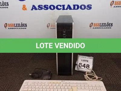 LOTE 648 - 01 CPU I5 COM MOUSE E TECLADO.  (NO ESTADO) ATENÇÃO! FAZER A VISITAÇÃO ANTES DE ARREMATAR, NÃO SABEMOS SE FUNCIONA, LEILÃO NÃO TEM GARANTIA E NEM DEVOLUÇÃO, SUJEITO A POSSÍVEIS AVARIAS VISÍVEIS/OCULTAS E/OU AUSÊNCIA DE COMPONENTES.