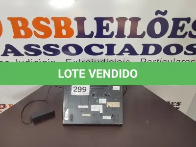 LOTE 299 - 01 NOTEBOOK COM FONTE MARCA LENOVO. (NO ESTADO) ATENÇÃO! FAZER A VISITAÇÃO ANTES DE ARREMATAR, NÃO SABEMOS SE FUNCIONA, LEILÃO NÃO TEM GARANTIA E NEM DEVOLUÇÃO, SUJEITO A POSSÍVEIS AVARIAS VISÍVEIS/OCULTAS E/OU AUSÊNCIA DE COMPONENTES.
