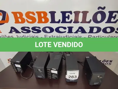 LOTE 283 - 05 FONTES ESTABILIZADORAS MARCA BMI. (NO ESTADO) ATENÇÃO! FAZER A VISITAÇÃO ANTES DE ARREMATAR, NÃO SABEMOS SE FUNCIONA, LEILÃO NÃO TEM GARANTIA E NEM DEVOLUÇÃO, SUJEITO A POSSÍVEIS AVARIAS VISÍVEIS/OCULTAS E/OU AUSÊNCIA DE COMPONENTES.