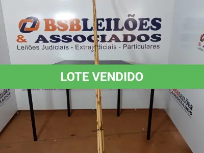 LOTE 452 - 05 VARAS DE BAMBO. (NO ESTADO) ATENÇÃO! FAZER A VISITAÇÃO ANTES DE ARREMATAR, NÃO SABEMOS SE FUNCIONA, LEILÃO NÃO TEM GARANTIA E NEM DEVOLUÇÃO, SUJEITO A POSSÍVEIS AVARIAS VISÍVEIS/OCULTAS E/OU AUSÊNCIA DE COMPONENTES.