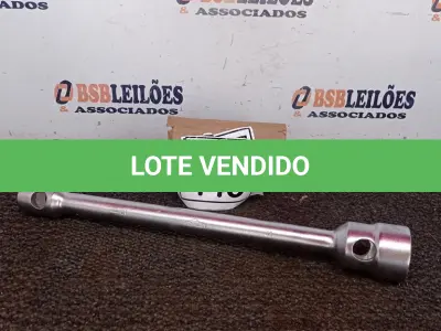 LOTE 443 - 01 CHAVE DE CATRACA TAMANHO 41/21. (NO ESTADO) ATENÇÃO! FAZER A VISITAÇÃO ANTES DE ARREMATAR, NÃO SABEMOS SE FUNCIONA, LEILÃO NÃO TEM GARANTIA E NEM DEVOLUÇÃO, SUJEITO A POSSÍVEIS AVARIAS VISÍVEIS/OCULTAS E/OU AUSÊNCIA DE COMPONENTES.