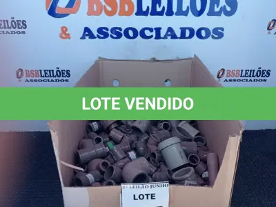 LOTE 455 - 01 LOTE COM GRANDE QUANTIDADE DE CONEXÕES HIDRÁULICAS MEDIDAS DIVERSAS. (NO ESTADO) ATENÇÃO! FAZER A VISITAÇÃO ANTES DE ARREMATAR, NÃO SABEMOS SE FUNCIONA, LEILÃO NÃO TEM GARANTIA E NEM DEVOLUÇÃO, SUJEITO A POSSÍVEIS AVARIAS VISÍVEIS/OCULTAS E/OU AUSÊNCIA DE COMPONENTES.