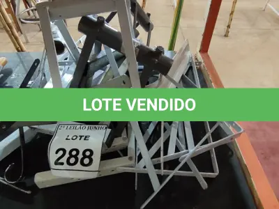 LOTE 288 - 01 LOTE COM VÁRIAS CANTONEIRAS E SUPORTES DIVERSOS. (NO ESTADO) ATENÇÃO! FAZER A VISITAÇÃO ANTES DE ARREMATAR, NÃO SABEMOS SE FUNCIONA, LEILÃO NÃO TEM GARANTIA E NEM DEVOLUÇÃO, SUJEITO A POSSÍVEIS AVARIAS VISÍVEIS/OCULTAS E/OU AUSÊNCIA DE COMPONENTES.