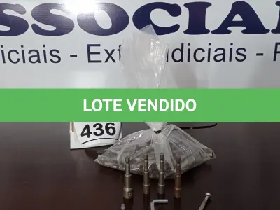 LOTE 436 - 01 LOTE COM GRANDE QUANTIDADE DE SOQUETE DE ÂNGULO RETO MAGNÉTICO. (NO ESTADO) ATENÇÃO! FAZER A VISITAÇÃO ANTES DE ARREMATAR, NÃO SABEMOS SE FUNCIONA, LEILÃO NÃO TEM GARANTIA E NEM DEVOLUÇÃO, SUJEITO A POSSÍVEIS AVARIAS VISÍVEIS/OCULTAS E/OU AUSÊNCIA DE COMPONENTES.
