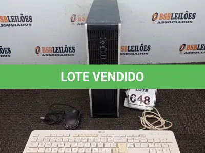 LOTE 648 - 01 CPU I5 COM MOUSE E TECLADO.  (NO ESTADO) ATENÇÃO! FAZER A VISITAÇÃO ANTES DE ARREMATAR, NÃO SABEMOS SE FUNCIONA, LEILÃO NÃO TEM GARANTIA E NEM DEVOLUÇÃO, SUJEITO A POSSÍVEIS AVARIAS VISÍVEIS/OCULTAS E/OU AUSÊNCIA DE COMPONENTES.