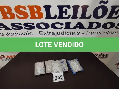 LOTE 255 - 05 HDS DE 500GB PARA PC. (NO ESTADO) ATENÇÃO! FAZER A VISITAÇÃO ANTES DE ARREMATAR, NÃO SABEMOS SE FUNCIONA, LEILÃO NÃO TEM GARANTIA E NEM DEVOLUÇÃO, SUJEITO A POSSÍVEIS AVARIAS VISÍVEIS/OCULTAS E/OU AUSÊNCIA DE COMPONENTES.