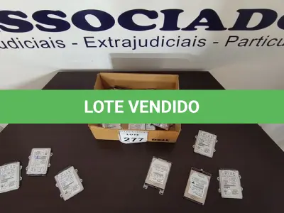 LOTE 277 - 17 HDS PARA NOTEBOOKS TAMANHOS DIVERSOS. (NO ESTADO) ATENÇÃO! FAZER A VISITAÇÃO ANTES DE ARREMATAR, NÃO SABEMOS SE FUNCIONA, LEILÃO NÃO TEM GARANTIA E NEM DEVOLUÇÃO, SUJEITO A POSSÍVEIS AVARIAS VISÍVEIS/OCULTAS E/OU AUSÊNCIA DE COMPONENTES.