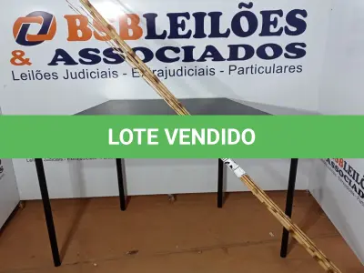 LOTE 397 - 05 VARAS DE BAMBU. (NO ESTADO) ATENÇÃO! FAZER A VISITAÇÃO ANTES DE ARREMATAR, NÃO SABEMOS SE FUNCIONA, LEILÃO NÃO TEM GARANTIA E NEM DEVOLUÇÃO, SUJEITO A POSSÍVEIS AVARIAS VISÍVEIS/OCULTAS E/OU AUSÊNCIA DE COMPONENTES.