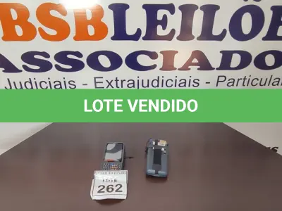 LOTE 262 - 02 COMPUTADORES MÓVEL INTERMEC CN51. (NO ESTADO) ATENÇÃO! FAZER A VISITAÇÃO ANTES DE ARREMATAR, NÃO SABEMOS SE FUNCIONA, LEILÃO NÃO TEM GARANTIA E NEM DEVOLUÇÃO, SUJEITO A POSSÍVEIS AVARIAS VISÍVEIS/OCULTAS E/OU AUSÊNCIA DE COMPONENTES.