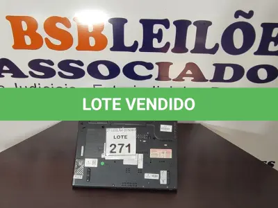 LOTE 271 - 01 NOTEBOOK COM CARREGADOR MARCA LENOVO. (NO ESTADO) ATENÇÃO! FAZER A VISITAÇÃO ANTES DE ARREMATAR, NÃO SABEMOS SE FUNCIONA, LEILÃO NÃO TEM GARANTIA E NEM DEVOLUÇÃO, SUJEITO A POSSÍVEIS AVARIAS VISÍVEIS/OCULTAS E/OU AUSÊNCIA DE COMPONENTES.