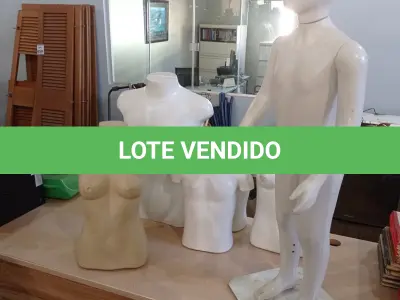 LOTE 649 - 06 MANEQUINS DE VÁRIOS TAMANHOS.  (NO ESTADO) ATENÇÃO! FAZER A VISITAÇÃO ANTES DE ARREMATAR, NÃO SABEMOS SE FUNCIONA, LEILÃO NÃO TEM GARANTIA E NEM DEVOLUÇÃO, SUJEITO A POSSÍVEIS AVARIAS VISÍVEIS/OCULTAS E/OU AUSÊNCIA DE COMPONENTES.