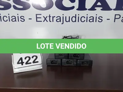LOTE 422 - 05 FONTES PARA NOTEBOOKS VOLTAGENS DIVERSAS. (NO ESTADO) ATENÇÃO! FAZER A VISITAÇÃO ANTES DE ARREMATAR, NÃO SABEMOS SE FUNCIONA, LEILÃO NÃO TEM GARANTIA E NEM DEVOLUÇÃO, SUJEITO A POSSÍVEIS AVARIAS VISÍVEIS/OCULTAS E/OU AUSÊNCIA DE COMPONENTES.