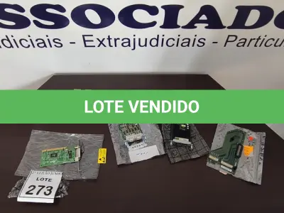 LOTE 273 - 01 LOTE 05 PLACAS DIVERSAS. (NO ESTADO) ATENÇÃO! FAZER A VISITAÇÃO ANTES DE ARREMATAR, NÃO SABEMOS SE FUNCIONA, LEILÃO NÃO TEM GARANTIA E NEM DEVOLUÇÃO, SUJEITO A POSSÍVEIS AVARIAS VISÍVEIS/OCULTAS E/OU AUSÊNCIA DE COMPONENTES.