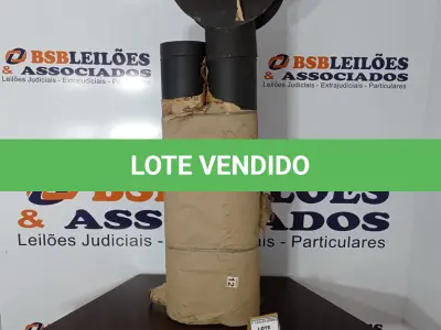 LOTE 644 - 01 CHAMINÉ PARA FOGÃO A LENHA.  (NO ESTADO) ATENÇÃO! FAZER A VISITAÇÃO ANTES DE ARREMATAR, NÃO SABEMOS SE FUNCIONA, LEILÃO NÃO TEM GARANTIA E NEM DEVOLUÇÃO, SUJEITO A POSSÍVEIS AVARIAS VISÍVEIS/OCULTAS E/OU AUSÊNCIA DE COMPONENTES.