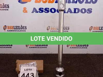 LOTE 443 - 01 CHAVE DE CATRACA TAMANHO 41/21. (NO ESTADO) ATENÇÃO! FAZER A VISITAÇÃO ANTES DE ARREMATAR, NÃO SABEMOS SE FUNCIONA, LEILÃO NÃO TEM GARANTIA E NEM DEVOLUÇÃO, SUJEITO A POSSÍVEIS AVARIAS VISÍVEIS/OCULTAS E/OU AUSÊNCIA DE COMPONENTES.