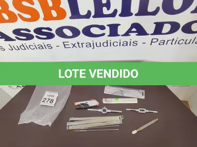 LOTE 278 - 08 LIMAS PARA MOTOSERRA, 03 VIRAS MACHO, 01 ALICATE DE CRIMPAR E 01 CORTADOR DE VIDRO MANUAL. (NO ESTADO) ATENÇÃO! FAZER A VISITAÇÃO ANTES DE ARREMATAR, NÃO SABEMOS SE FUNCIONA, LEILÃO NÃO TEM GARANTIA E NEM DEVOLUÇÃO, SUJEITO A POSSÍVEIS AVARIAS VISÍVEIS/OCULTAS E/OU AUSÊNCIA DE COMPONENTES.