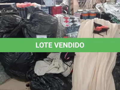 LOTE 654 - 01 LOTE COM GRANDE QUANTIDADE DE CORTINAS, RETALHOS E FANTASIAS.  (NO ESTADO) ATENÇÃO! FAZER A VISITAÇÃO ANTES DE ARREMATAR, NÃO SABEMOS SE FUNCIONA, LEILÃO NÃO TEM GARANTIA E NEM DEVOLUÇÃO, SUJEITO A POSSÍVEIS AVARIAS VISÍVEIS/OCULTAS E/OU AUSÊNCIA DE COMPONENTES.