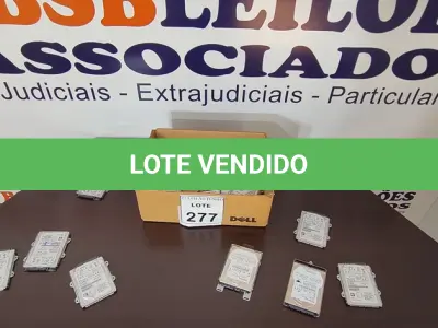 LOTE 277 - 17 HDS PARA NOTEBOOKS TAMANHOS DIVERSOS. (NO ESTADO) ATENÇÃO! FAZER A VISITAÇÃO ANTES DE ARREMATAR, NÃO SABEMOS SE FUNCIONA, LEILÃO NÃO TEM GARANTIA E NEM DEVOLUÇÃO, SUJEITO A POSSÍVEIS AVARIAS VISÍVEIS/OCULTAS E/OU AUSÊNCIA DE COMPONENTES.