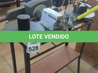 LOTE 526 - 01 MÁQUINA PARA MEDIÇÃO DE FIO. (NO ESTADO) ATENÇÃO! FAZER A VISITAÇÃO ANTES DE ARREMATAR, NÃO SABEMOS SE FUNCIONA, LEILÃO NÃO TEM GARANTIA E NEM DEVOLUÇÃO, SUJEITO A POSSÍVEIS AVARIAS VISÍVEIS/OCULTAS E/OU AUSÊNCIA DE COMPONENTES.