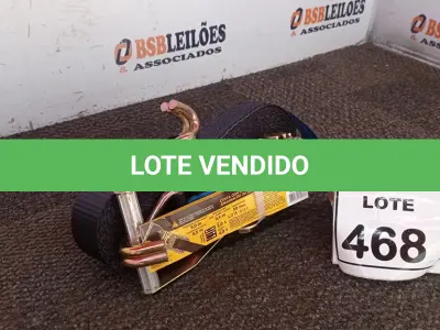 LOTE 468 - 01 CINTA COM CATRACA PARA AMARRAÇÃO DE CARGA. (NO ESTADO) ATENÇÃO! FAZER A VISITAÇÃO ANTES DE ARREMATAR, NÃO SABEMOS SE FUNCIONA, LEILÃO NÃO TEM GARANTIA E NEM DEVOLUÇÃO, SUJEITO A POSSÍVEIS AVARIAS VISÍVEIS/OCULTAS E/OU AUSÊNCIA DE COMPONENTES.