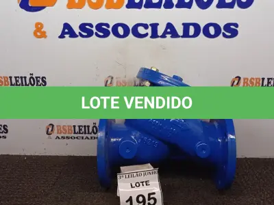 LOTE 195 - 01 FILTRO TIPO Y. (NO ESTADO) ATENÇÃO! FAZER A VISITAÇÃO ANTES DE ARREMATAR, NÃO SABEMOS SE FUNCIONA, LEILÃO NÃO TEM GARANTIA E NEM DEVOLUÇÃO, SUJEITO A POSSÍVEIS AVARIAS VISÍVEIS/OCULTAS E/OU AUSÊNCIA DE COMPONENTES.