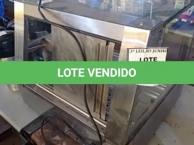 LOTE 192 - 01 ESTUFA PARA SALGADOS INDUSTRIAIS. (NO ESTADO) ATENÇÃO! FAZER A VISITAÇÃO ANTES DE ARREMATAR, NÃO SABEMOS SE FUNCIONA, LEILÃO NÃO TEM GARANTIA E NEM DEVOLUÇÃO, SUJEITO A POSSÍVEIS AVARIAS VISÍVEIS/OCULTAS E/OU AUSÊNCIA DE COMPONENTES.