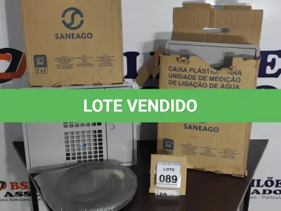 LOTE 089 - 02 CAIXAS PLÁSTICA PARA UNIDADE DE MEDIÇÃO. (NOVA) (NO ESTADO) ATENÇÃO! FAZER A VISITAÇÃO ANTES DE ARREMATAR, NÃO SABEMOS SE FUNCIONA. LEILÃO NÃO TEM GARANTIA E NEM DEVOLUÇÃO, SUJEITO A POSSÍVEIS AVARIAS VISÍVEIS/OCULTAS E/OU AUSÊNCIA DE COMPONENTES.