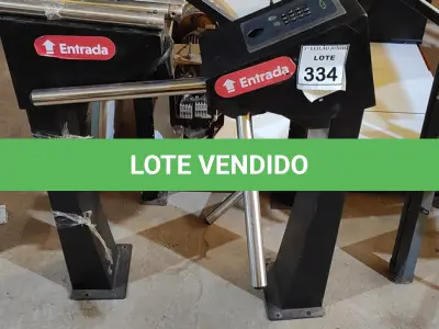 LOTE 334 - 02 CATRACAS DE PORTARIA. (NO ESTADO) ATENÇÃO! FAZER A VISITAÇÃO ANTES DE ARREMATAR, NÃO SABEMOS SE FUNCIONA, LEILÃO NÃO TEM GARANTIA E NEM DEVOLUÇÃO, SUJEITO A POSSÍVEIS AVARIAS VISÍVEIS/OCULTAS E/OU AUSÊNCIA DE COMPONENTES.